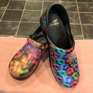 Intentionally Mismatched Dansko Clogs